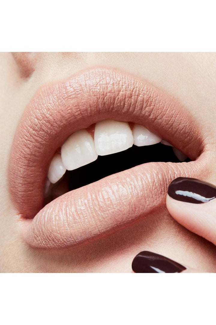 Frosted red lipstick gel