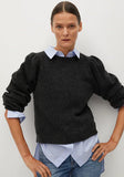 Short wool blouse