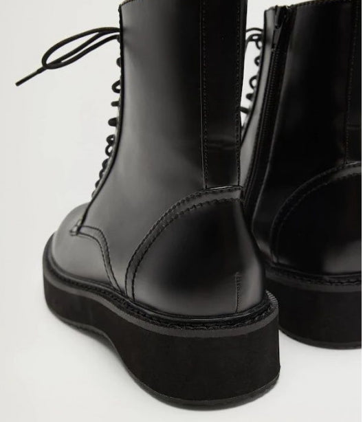 winter leather shoes