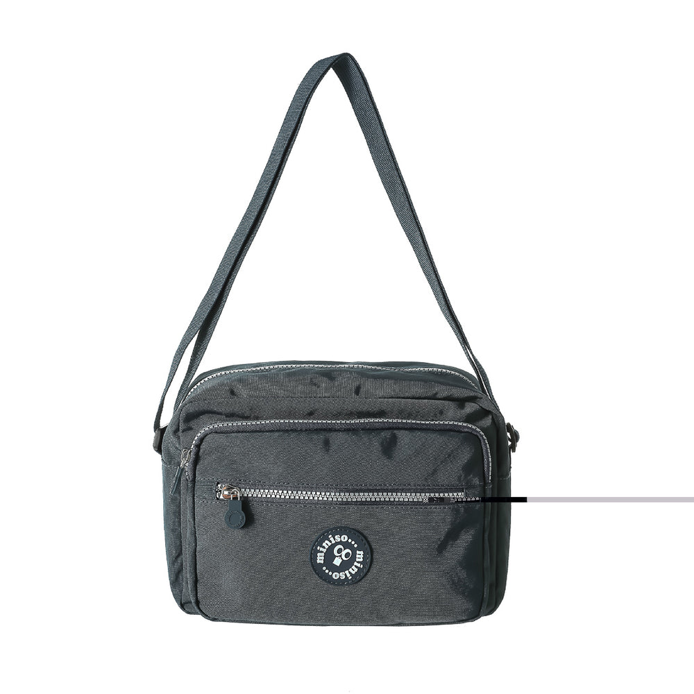 Solid color crossbody bag