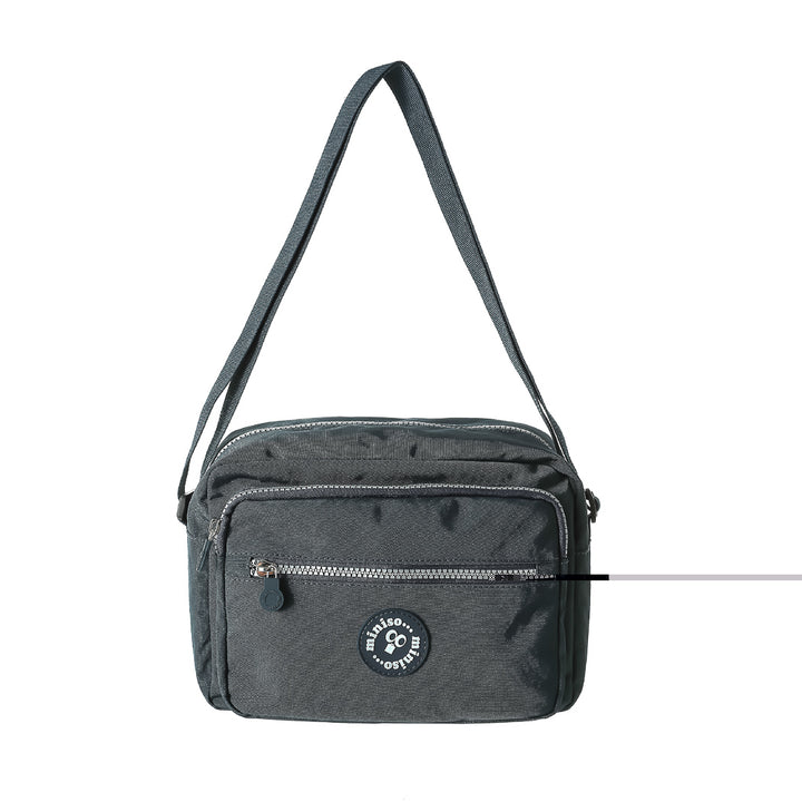 Solid color crossbody bag