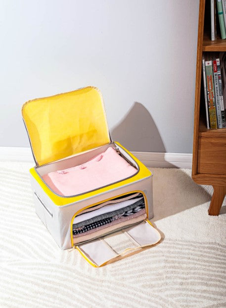 22L Two-Tone Matching Storage Bag (Yellow)