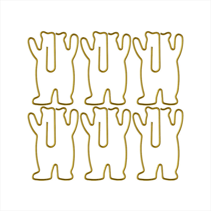 مشابك ورقية مجسمة من سلسلة الدب الصغير