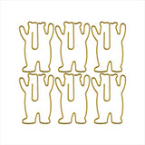 Paper clips from the Little Bear series