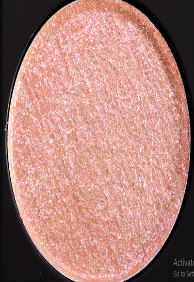 Peach eyeshadow