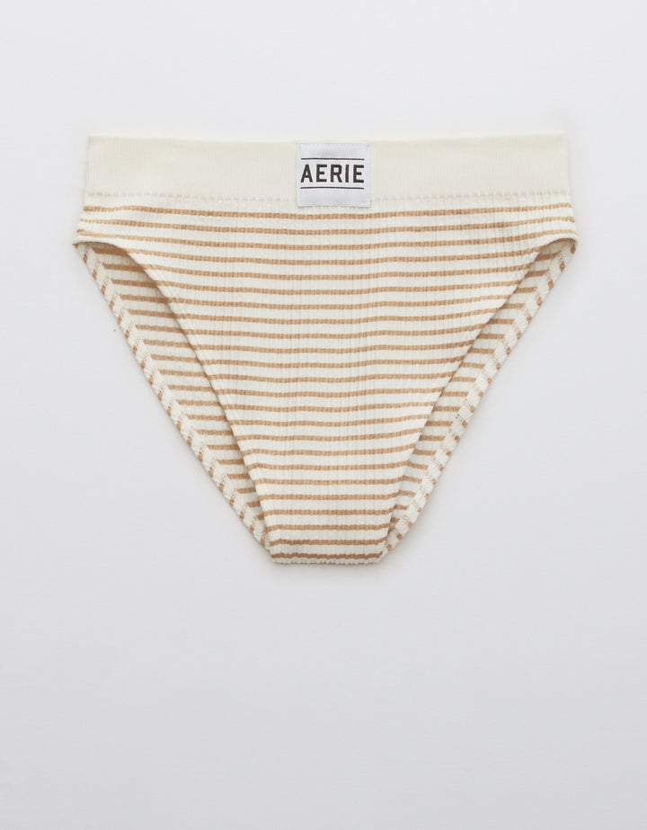 CHUNKY RIB SEAMLESS HIGH CUT C