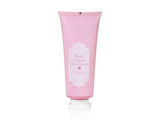 Paraben-free body cream in a soft tube of pink vanilla and pink pepper