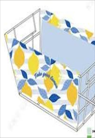 سلة تخزين سلك ليمون داي (L)