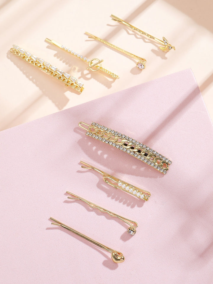 سلسلة مشبك شعر 4 قطعة