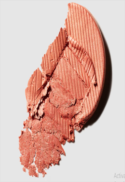 Blush with shine