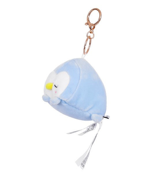 Plush penguin keychain