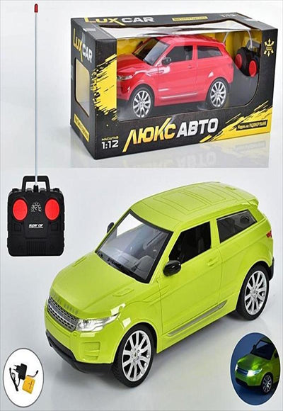 Sedan car with remote