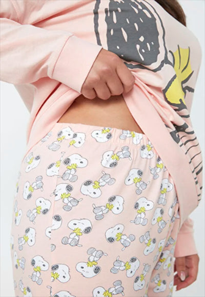 LIC SNOOPY LS PANT SET