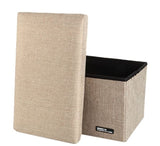 Folding Storage Chair (Khaki)
