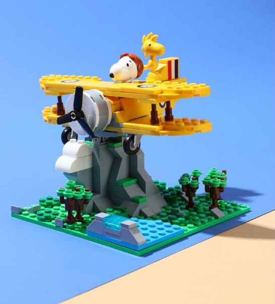 مكعبات بناء مغامرة الغابة من سنوبي أ