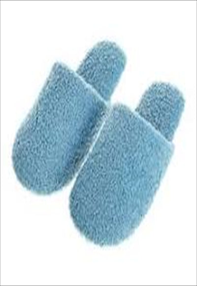 نسائي القطن البيت النعال (الأزرق 37/38)