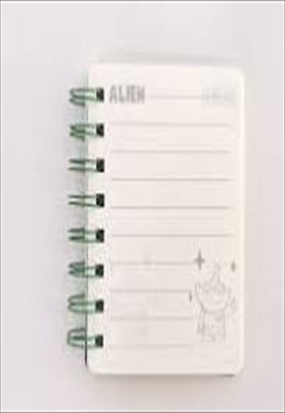 كتاب Toy Story Collection A7 مُغلّف بسلك مع علامات مرجعية (70 ورقة Alien)