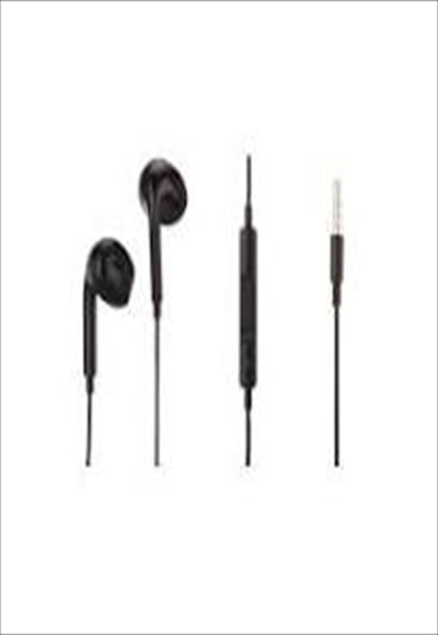 سماعات أذن نصفية بيضاوية الشكل بمنفذ شحن 3.5 مم، طراز SB67 (أسود)