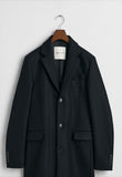 Long wool jacket