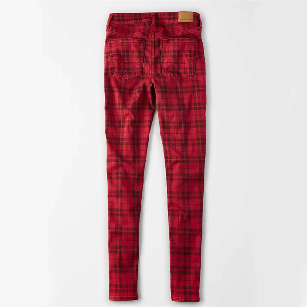 بنطال خصر عالي