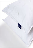 2 printed pillows cover 100% cotton filled with microfiber 800 gr