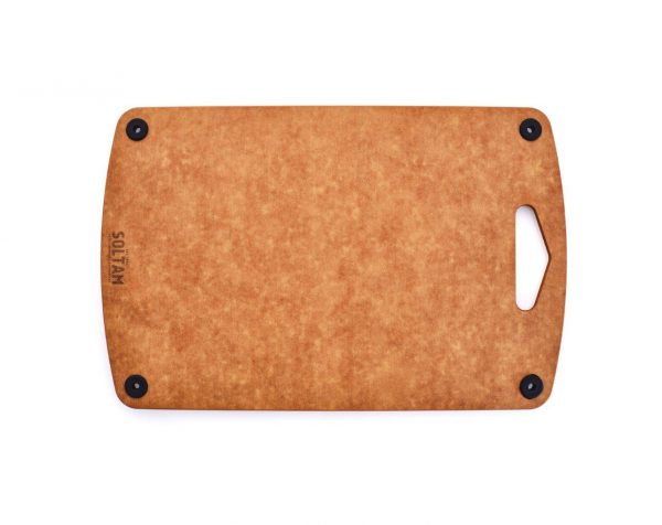 Cutting board made of natural wood