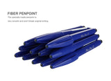 Blue ink pen