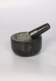 WB106 Granite Mortar&Pestle 13*7cm/15.5cm
