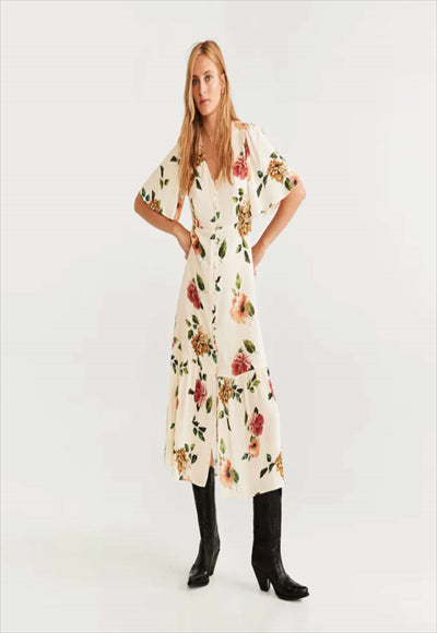 Floral Print Dress