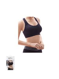 Padded Sports Bra (Black)