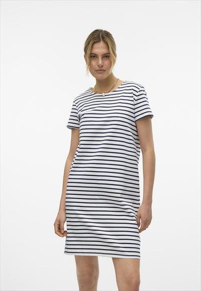 VMABBY SS SHORT ZIP DRESS JRS NOOS