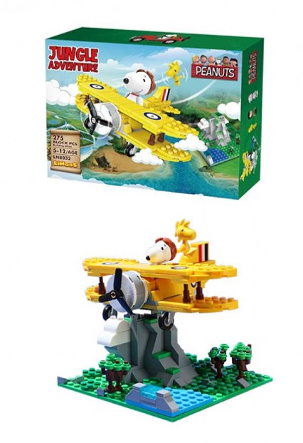 مكعبات بناء مغامرة الغابة من سنوبي أ