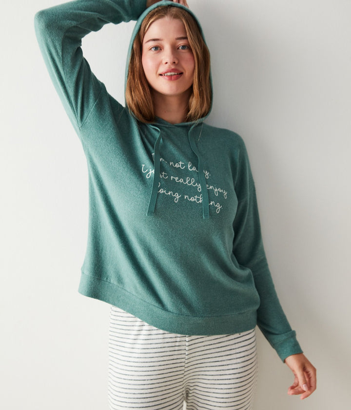 بلوزة بيجاما صوف ناعم