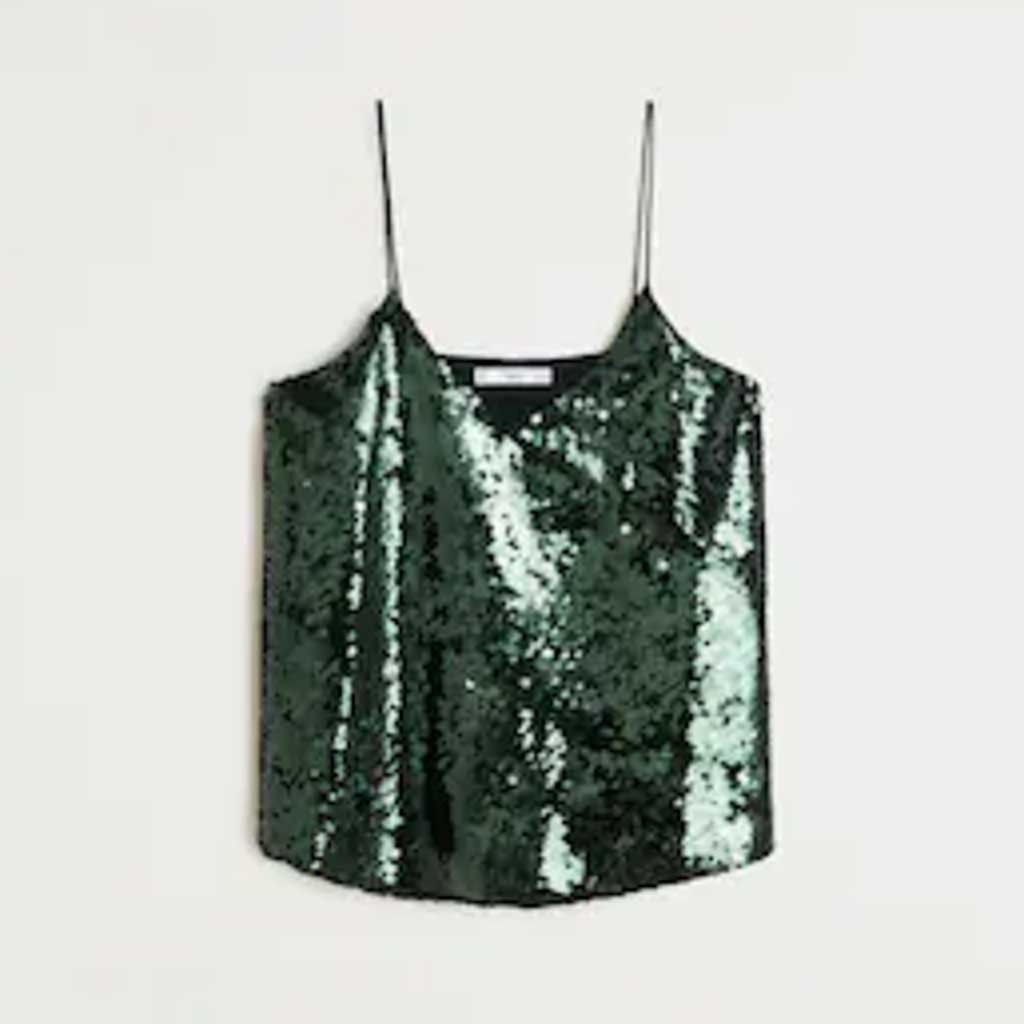 sequin blouse