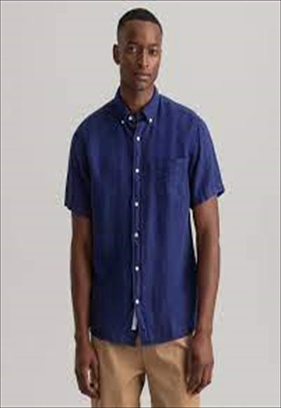 D2. REG UT GMNT DYED LINEN SS BD