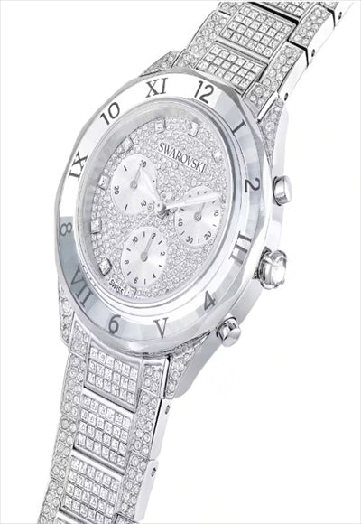 Crystal-Studded Watch