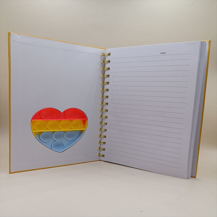 Bubbles A5 Wired Notebook