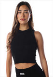 W RIB TANK TOP 22275800 BLACK 99