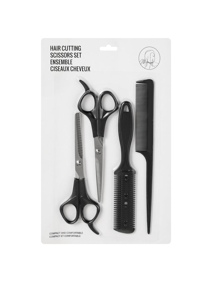 مجموعة مقصات قص الشعر