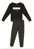 RELAX DARK ALL DAY LS PANT SET