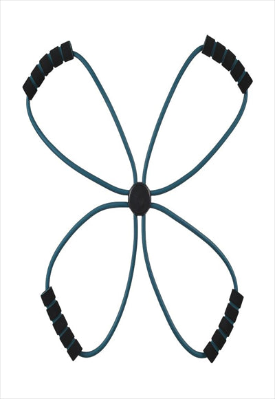 موسع مطاطي لأحزمة المقاومة الرياضية من MINISO (أزرق داكن)