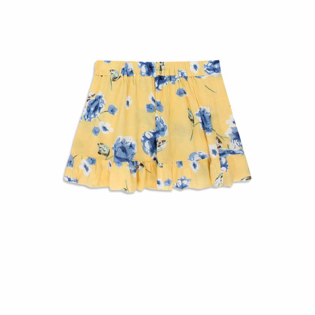 تنورة بطباعة أزهار