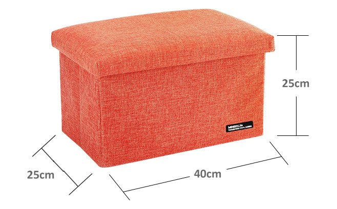 كرسي تخزين قابل للطي (برتقالي)