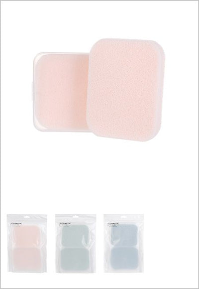 إسفنجة تنظيف الوجه فائقة النعومة (عبوة من قطعتين)