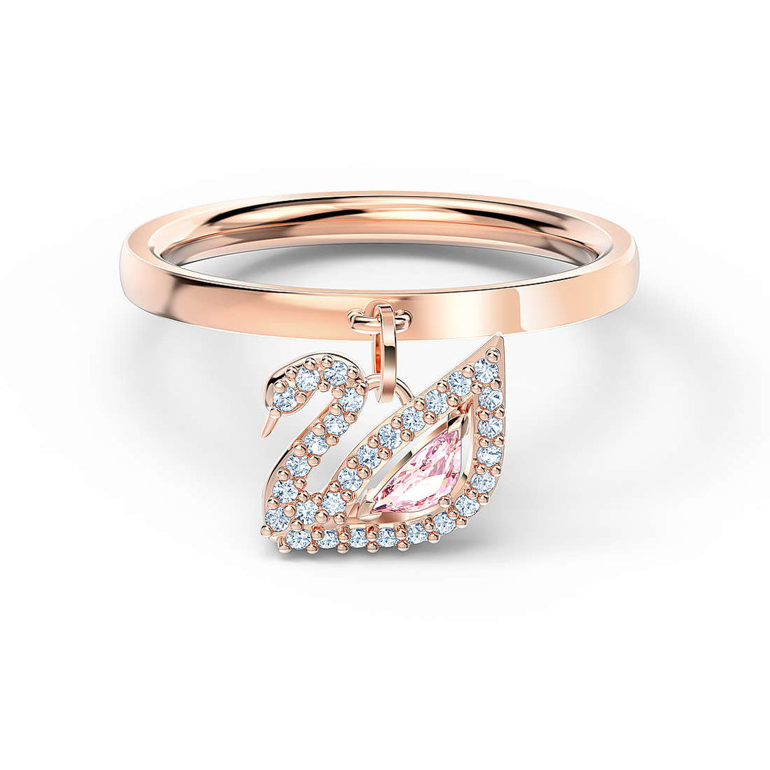 Swarovski Gem Dazzling Swan Woman Ring