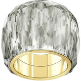 Nirvana Gray Ring, Gold Color PVD
