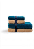 Set of four towels