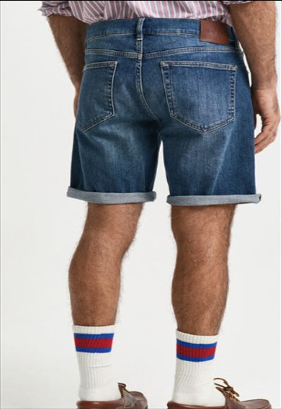 REG GANT JEANS SHORTS