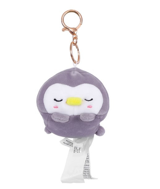 Plush penguin keychain
