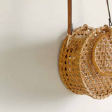Bamboo round bag